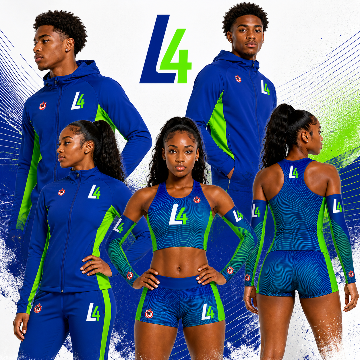 Lane 4 Uniform Package (gold)