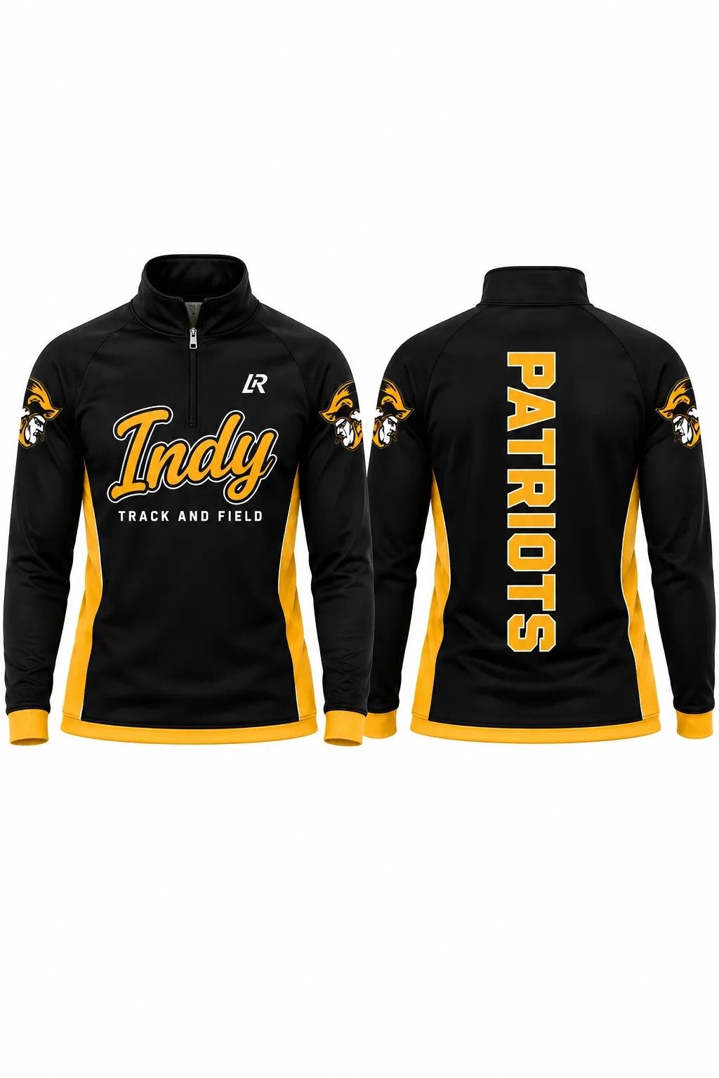 Indy Warm-up #1 (Qt. Zip top)
