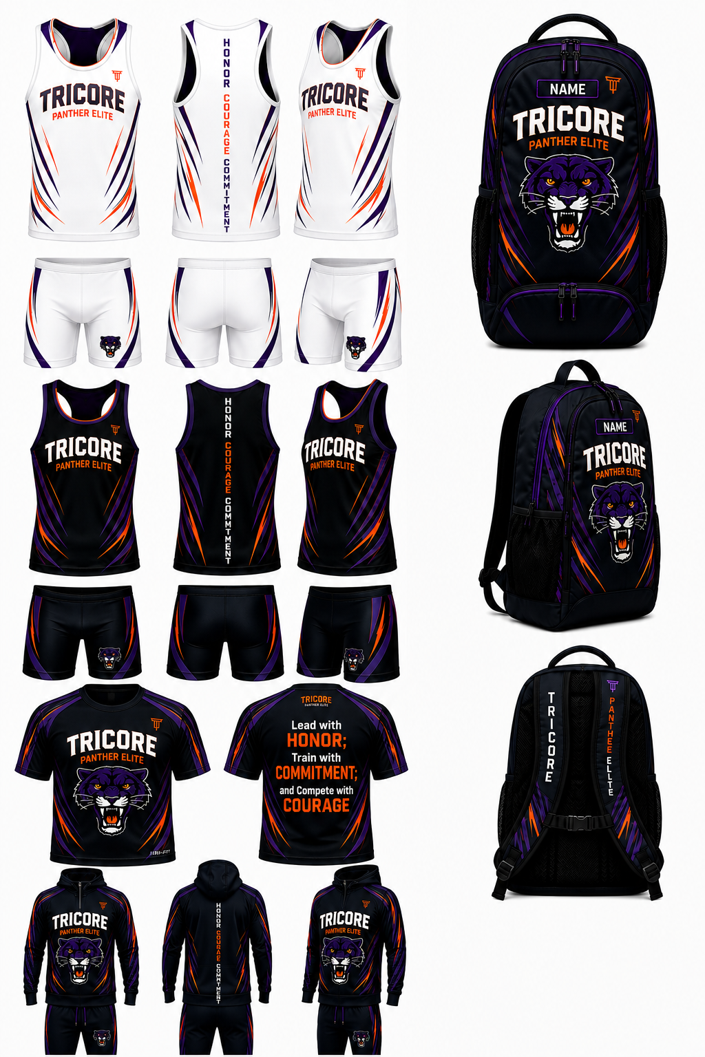 Tricore uniform package (Boys)