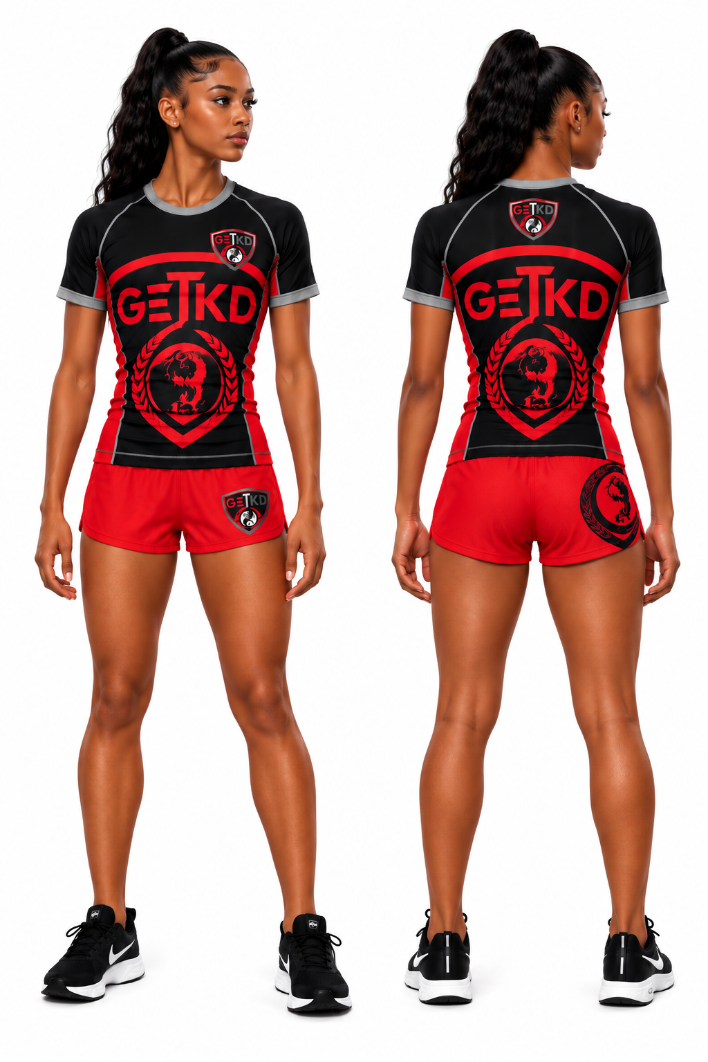 GETKD Uni Shorts Set( Female)